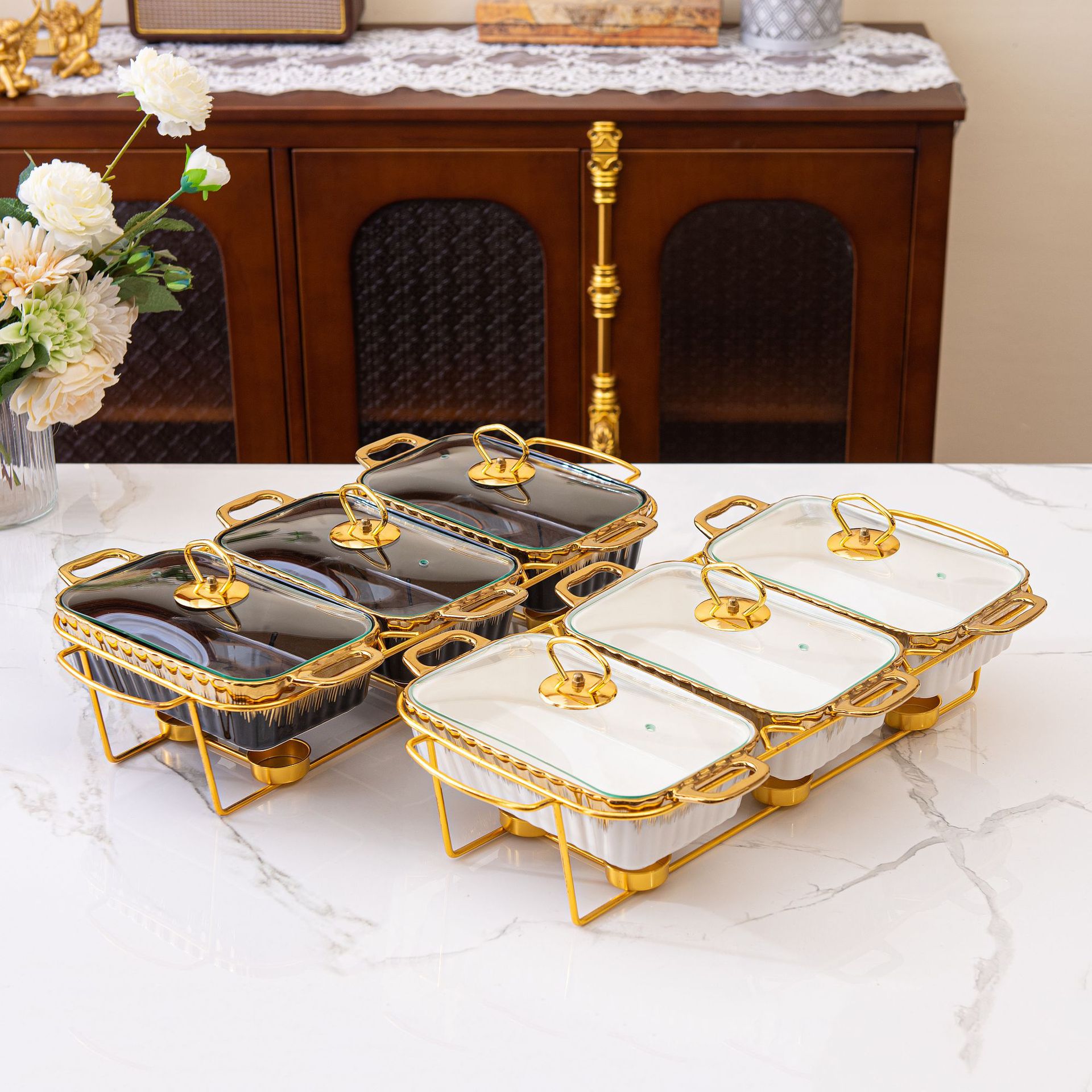 Ceramic Casserole Bakeware Set