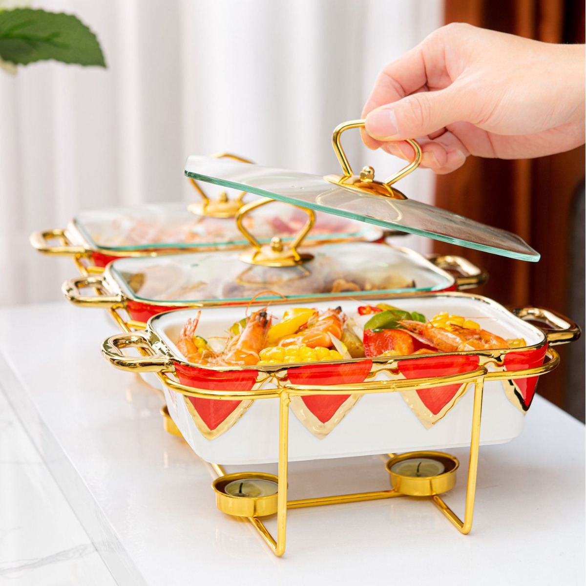 Ceramic Casserole Bakeware Set