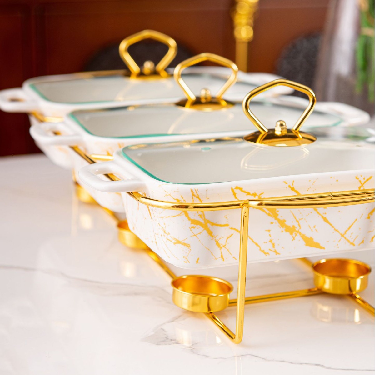 Ceramic Casserole Bakeware Set